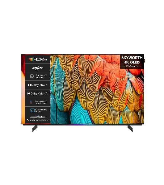 Телевизор Skyworth 65' 65SXF9800 черный OLED 4K UHD 120Hz Smart TV