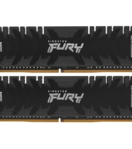 Оперативная память Kingston Fury Renegade, DDR4, 32Gb (2x16Gb), 3600MHz, CL16, DIMM, с радиатором, черный