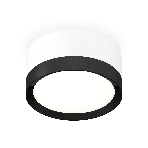 Светильник Ambrella Light XS8101002 SWH/PBK белый песок/черный полированный GX53 (C8101, N8113), фото 1