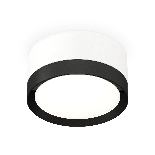 Светильник Ambrella Light XS8101002 SWH/PBK белый песок/черный полированный GX53 (C8101, N8113)