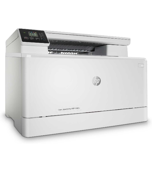 МФУ лазерное HP Color LaserJet Pro MFP M182n (7KW54A), A4, цветной, печ. до 16 стр/мин., 600 x 600 dpi (печать) 1200x1200dpi (скан.), USB, RJ-45, Air Print, Mopria