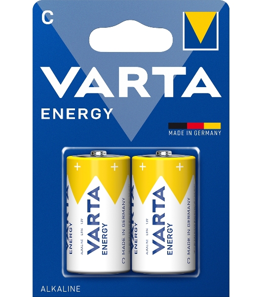 Батарейки VARTA ENERGY C бл. 2