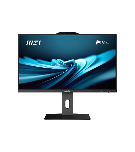 Моноблок MSI Pro AP242P 14M-653RU, 23.8' Full HD i5 14400 (2.5) 16Gb SSD 512Gb UHDG 730 Windows 11 Professional GbitEth WiFi BT 120W клавиатура мышь Cam, 1920x1080, черный (9S6-AE0621-838)