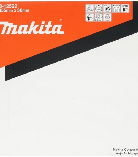Круг пильный Makita B-12522 Z120 PremiumФ355х25.4х3мм 120зуб по алюминию