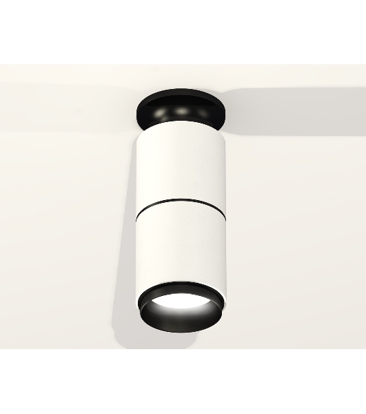 Светильник Ambrella Light XS6301221 SWH/PBK белый песок/черный полированный MR16 GU5.3 (N6902, C6301, A2061, N6121)
