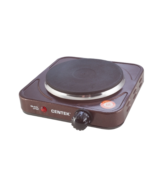 Плита настольная электрическая Centek CT-1506 Siberia коричневый