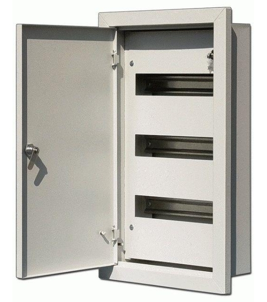 Корпус метал. встр. 550х330х120 36мод. IP31 ЩРВ-36 DEKraft 30103DEK