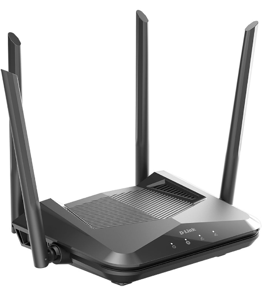 Двухдиапазонный гигабитный Wi-Fi 6 маршрутизатор D-Link DIR-X1530/RU/A1A AX1500 (466526)