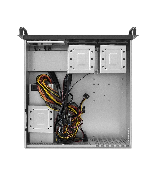 Серверный корпус ExeGate EX293904RUS Pro 3U450-09 (RM 19', высота 3U, глубина 450, БП 2U-920ADS, USB)