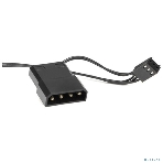 Вентилятор для корпуса Crown CMCF-12025S-1213 прозрачный/оранжевый, 120 мм, 1650 об/мин, 28 дБ, 3 pin, фото13