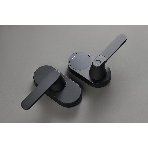Умный замок Aqara Smart Door Lock U300 навесной разбл.отпеч.паль./код/пар/NFC/прил/мех.кл черный (DL-D02D BL), фото 1