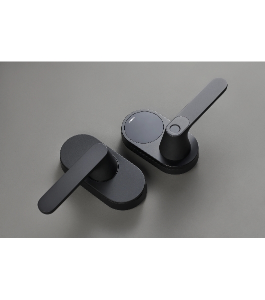 Умный замок Aqara Smart Door Lock U300 навесной разбл.отпеч.паль./код/пар/NFC/прил/мех.кл черный (DL-D02D BL)
