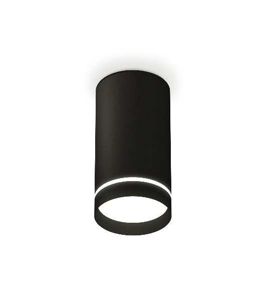 Светильник Ambrella Light XS8162006 SBK/FR черный песок/белый матовый GX53 (C8162, N8462)