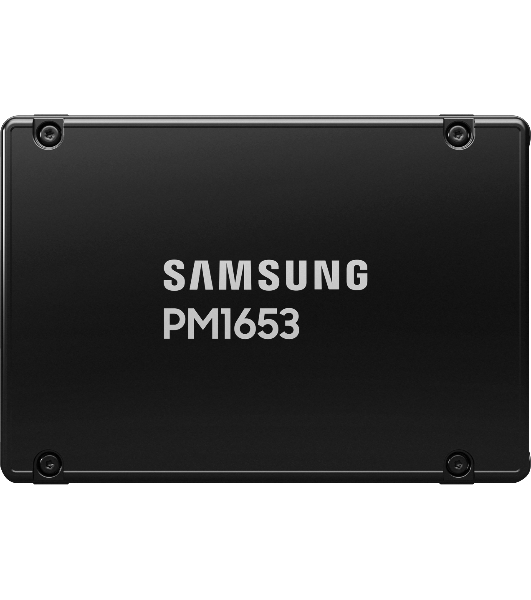 Накопитель SSD Samsung PM1653, 1.92Tb, SAS 4.0 (24Gb/s), 2.5', R/W 4200/2400