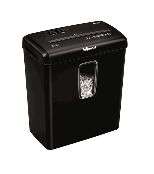 Шредер Fellowes® Powershred® P-30C, DIN P-4, 4х34 мм, 6 лст., 15 лтр.