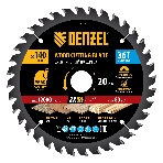 Пильный диск по дереву Denzel ф140 х 20 мм, 36 зубов, фото9