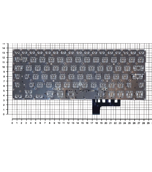 Клавиатура для ноутбука Asus UX331 UX331U UX331UA UX331UN черная с подсветкой