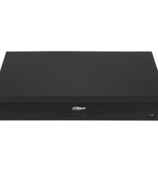 Dahua DHI-NVR5232-EI2 32-канальный IP-видеорегистратор 4K, H.265+ и ИИ 448 Мбит/с; 2 SATA III до 20Тбайт; 1 HDMI (8K), 1 VGA; 1 RJ45 1000 Мбит/с; тревожные вх./вых.: 4/2