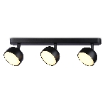 Светильник Ambrella light TN71018/3 BK черный GX53/3 max 12W 400*80*90, фото5