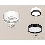 Светильник Ambrella Light XS8101002 SWH/PBK белый песок/черный полированный GX53 (C8101, N8113), фото2