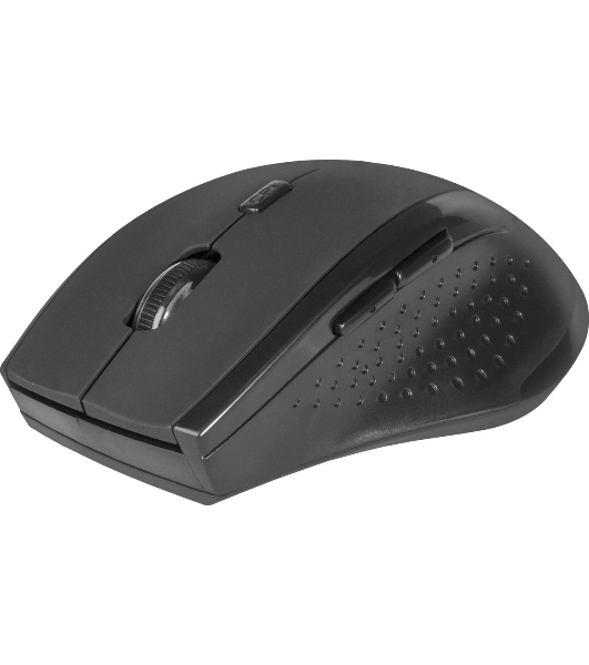 Мышь беспроводная Defender Accura MM-365 черный, 1600 dpi, радиоканал, USB, кнопки - 6