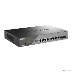 Коммутатор D-Link DSS-200G-10MP/A1A, 8×1 Гбит/с + 2×1 Гбит/с SFP, настраиваемый, фото10