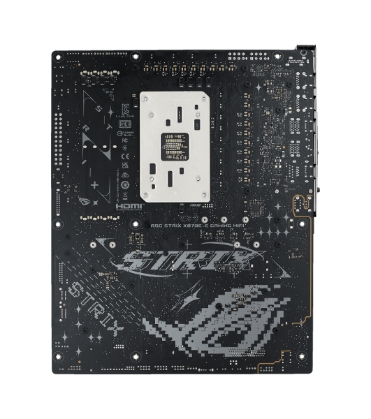 Материнская плата ASUS ROG STRIX X870E-E GAMING WIFI, AM5, AMD X870E, 4xDDR5, 4xSATA, 5xM.2, 1xPCI-E 5.0 x16, 1xPCI-E 4.0 x4, 1xHDMI, 1xUSB-C 3.2 Gen 2, 1xUSB-C 3.2 Gen 2x2, 2xUSB-C 4.0, 1x 5Gb LAN, 9xUSB-A 3.2 Gen 2, 2x3.5 мм, TOSLINK, 1xWi-Fi 7, ATX