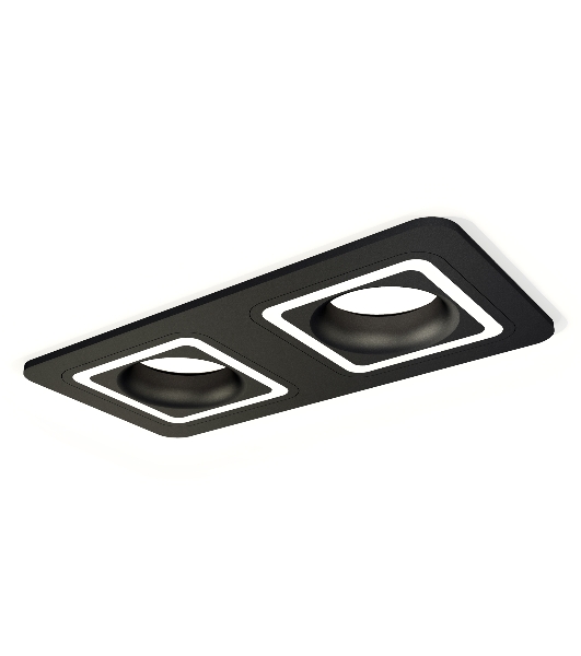 Комплект встраиваемого светильника Ambrella light XC7906011 SBK черный песок MR16 GU5.3 (C7906, N7716)