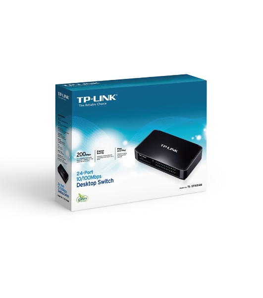 Коммутатор TP-Link Desktop Switch SMB TL-SF1024M неуправляемый настольный 24x10/100BASE-TX