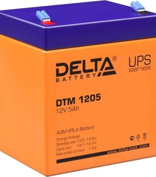 Батарея для ИБП Delta DTM 1205 (12V, 5Ah)