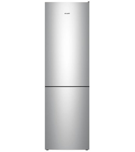 Холодильник Atlant XM-4624-181 серебристый двухкамерный 228/119л морозилка снизу