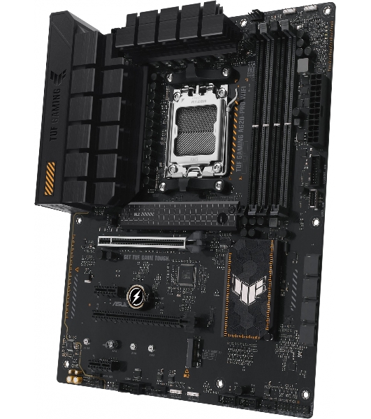 Материнская плата ASUS TUF GAMING A620-PRO WIFI, AM5, AMD A620, 4xDDR5, 4xSATA, 2xM.2, 1xPCI-E 4.0 x16, 1xPCI-E 3.0 x16, 2xPCI-E x1, 1xHDMI, 1xDP, 1x 2.5Gb LAN, 3xUSB-A 2.0, 2xUSB-A 3.2 Gen 2, 1xUSB-C 3.2 Gen 1, 5x3.5 мм, 7.1, ATX