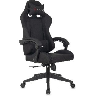 Кресло Бюрократ Zombie Predator Neo Black черный, экокожа, 120 кг, механизм качания