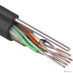 Кабель витая пара Rexant UTP 4PR 24AWG, cat.5e наружный (OUTDOOR) + ТРОС*1 (бухта 305 м), фото3