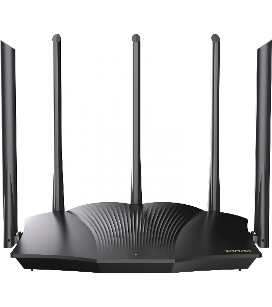 Двухдиапазонный гигабитный Wi-Fi 6 роутер Tenda TX12 Pro AX3000, до 574 Мбит/с на 2,4 ГГц + до 2402 Мбит/с на 5 ГГц