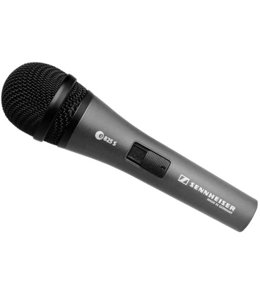 Микрофон проводной Sennheiser E 825-S черный