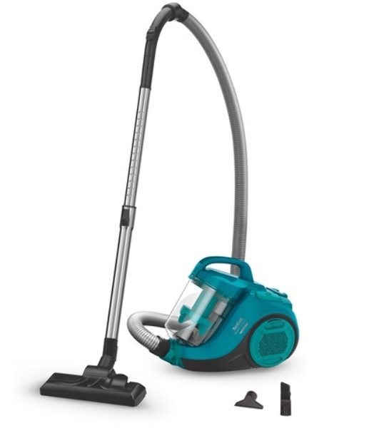 Пылесос Tefal TW2922EA бирюзовый/черный, 750/2100Вт, уборка сухая, пылесборник контейнер 1.5 л