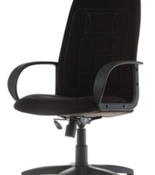 Кресло Chairman 727 черный, ткань, 120 кг
