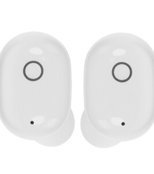Наушники TWS More Choice БВ11 белый, вкладыши, Bluetooth, сенсорное управление, до 4 ч