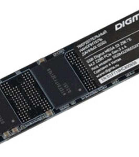 Накопитель SSD Digma Mega S3 DGSM3256GS33T, 256Gb, PCIe 3.0 x4, M.2 2280, NVMe, R/W 2040/1270