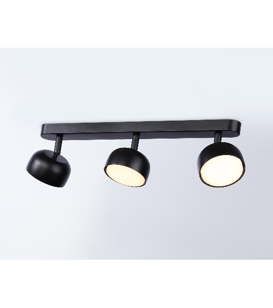 Светильник Ambrella light TN71018/3 BK черный GX53/3 max 12W 400*80*90