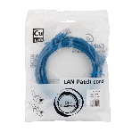 Патч-корд медный UTP Cablexpert PP10-3M/B cat.5e, 3м, литой, многожильный, синий, фото3