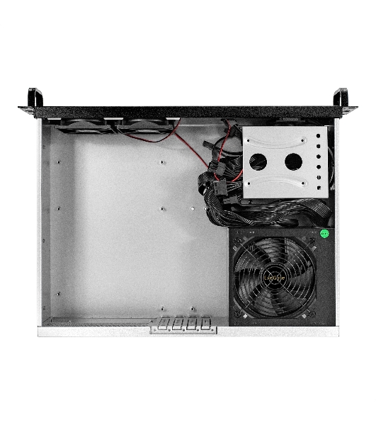 Серверный корпус ExeGate Pro 2U330-03 RM 19', высота 2U, глубина 330, БП 500PPH-SE, 2*USB