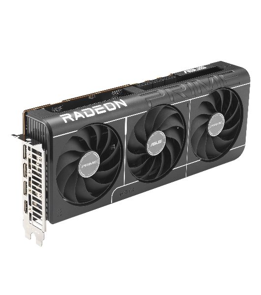 Видеокарта Asus PCI-E PRIME-RX9070XT-O16G AMD Radeon RX 9070XT 16Gb 256bit GDDR6 2460/20000 HDMIx1 DPx3 HDCP Ret