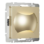 Встраиваемая LED подсветка Werkel Moon W1154511 (шампань), фото 1