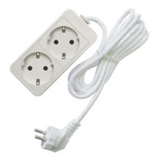 Удлинитель 2х3 м с заземл. 16А IP20 3.5 кВт Союз 481S-6203