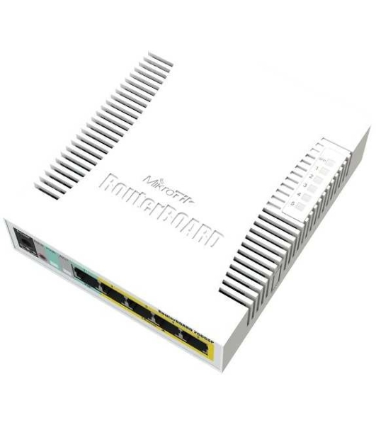Коммутатор сетевой MikroTik RB260GSP RouterBOARD 260GSP with indoor case and power supply