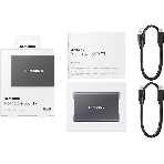 Внешний SSD Samsung T7, 1TB, USB 3.2 Gen 2 Type-C, R/W 1050/1000, серый, фото12