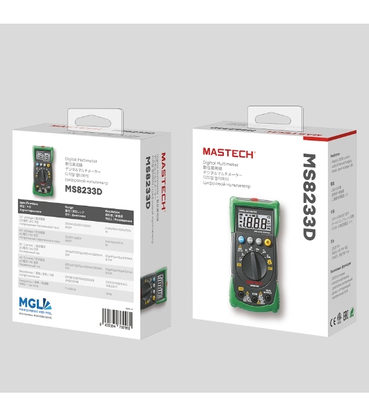 Универсальный мультиметр MASTECH MS8233D