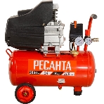 Компрессор поршневой Ресанта КП-24/260М масляный 260л/мин 24л 2000Вт красный/черный, фото3